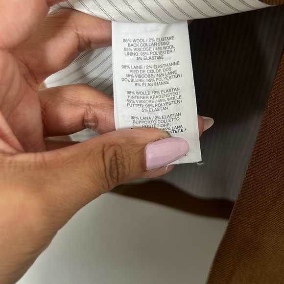 JCrew Wool Blend Camel Regent Blazer - Picture 7 of 8